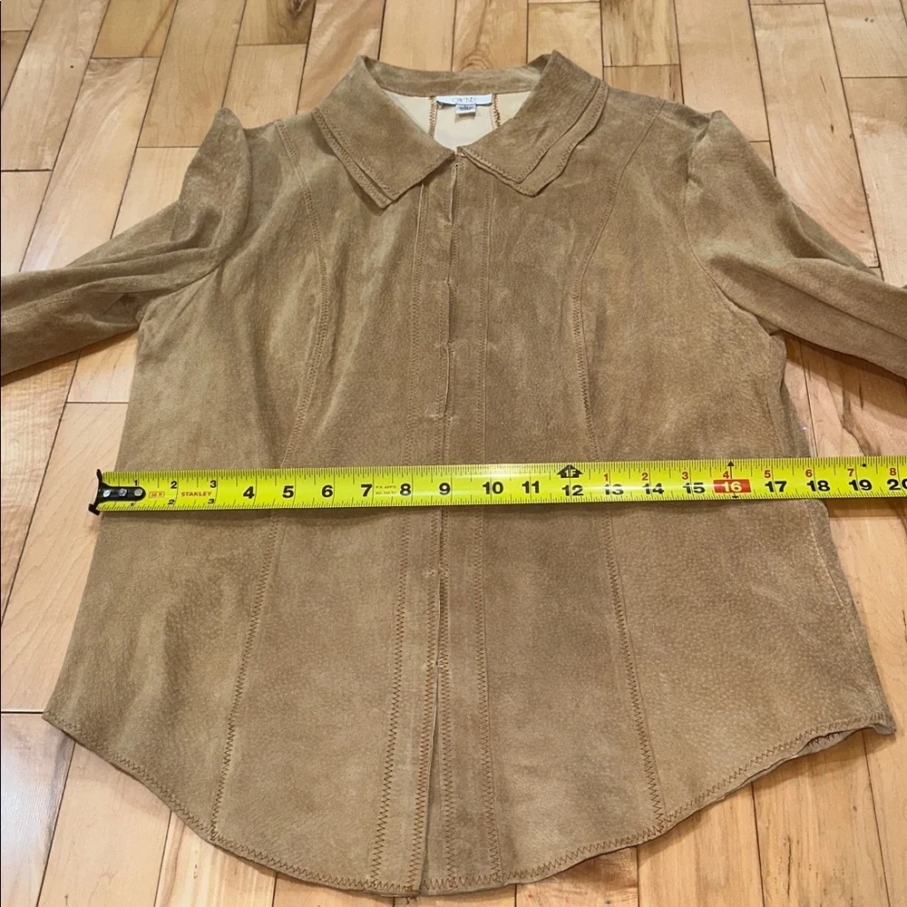 Cache Suede Tan Top - Picture 6 of 13